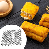 Maxbell Spring Net Coaster Heat Resistant Hollow Pot Mat for Cafe Kitchen Restaurant black
