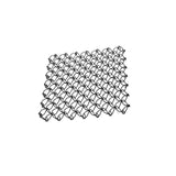 Maxbell Spring Net Coaster Heat Resistant Hollow Pot Mat for Cafe Kitchen Restaurant black