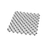 Maxbell Spring Net Coaster Heat Resistant Hollow Pot Mat for Cafe Kitchen Restaurant black