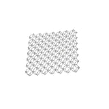 Maxbell Spring Net Coaster Heat Resistant Hollow Pot Mat for Cafe Kitchen Restaurant silver