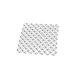 Maxbell Spring Net Coaster Heat Resistant Hollow Pot Mat for Cafe Kitchen Restaurant silver