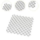 Maxbell Spring Net Coaster Heat Resistant Hollow Pot Mat for Cafe Kitchen Restaurant silver