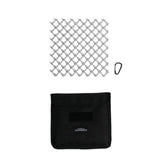 Maxbell Spring Net Coaster Heat Resistant Hollow Pot Mat for Cafe Kitchen Restaurant silver