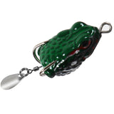 Maxbell 7x Topwater Frog Lures Simulated Realistic Swimbaits for Pike Saltwater Bass