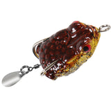 Maxbell 7x Topwater Frog Lures Simulated Realistic Swimbaits for Pike Saltwater Bass