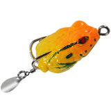 Maxbell 7x Topwater Frog Lures Simulated Realistic Swimbaits for Pike Saltwater Bass