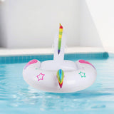 Maxbell Inflatable Unicorn Pool Float Floatie Ride on for Summer Swimming Pool Party