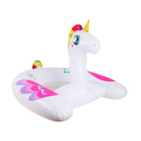 Maxbell Inflatable Unicorn Pool Float Floatie Ride on for Summer Swimming Pool Party