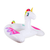 Maxbell Inflatable Unicorn Pool Float Floatie Ride on for Summer Swimming Pool Party