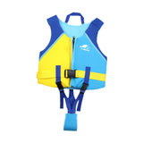 Maxbell Kids Swim Vest Training Classic Kids Life Vest for Beach Children Boys Girls Blue
