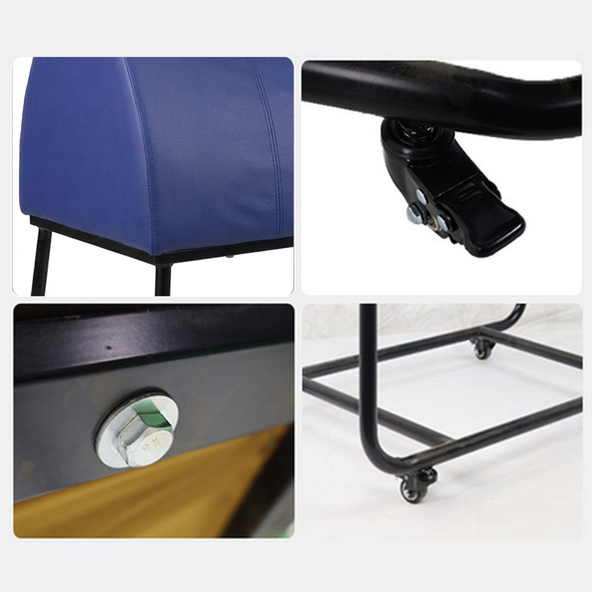 Rolling Saddle Rack Multiuse Organizer for Horse Tack Room Farm Horse Riders