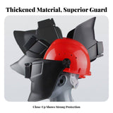 Metal Joining Helmet with Hat High Temperature Resistant Hard Hat Metal Joining Face Protector Customizable Fit Full Face Welder Face Protector