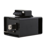 Maxbell 4x6-12V 2-Pin Indicator Electronic Turn Signal Flasher Relay for Motorcycle