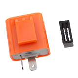 Maxbell 2x2 Pin Speed Adjustable LED Flasher Relay Fix Motorcycle Turn Signal Hyper