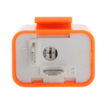 Maxbell 4x2 Pin Speed Adjustable LED Flasher Relay Fix Motorcycle Turn Signal Hyper