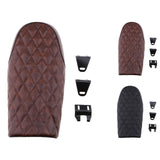 Maxbell Motorcycle Seat Frame Hoop Loop+Brat Diamond Flat Saddle Seat for Cafe Racer