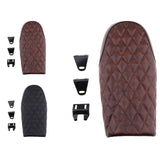 Maxbell Motorcycle Seat Frame Hoop Loop+Brat Diamond Flat Saddle Seat for Cafe Racer