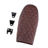 Maxbell Motorcycle Seat Frame Hoop Loop+Brat Diamond Flat Saddle Seat for Cafe Racer