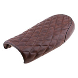 Maxbell Motorcycle Seat Frame Hoop Loop+Brat Diamond Flat Saddle Seat for Cafe Racer