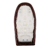 Maxbell Motorcycle Seat Frame Hoop Loop+Brat Diamond Flat Saddle Seat for Cafe Racer