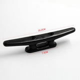 Maxbell 4xBlack Nylon Closed Base Marine Boat Cleat