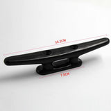 Maxbell 3xBlack Nylon Closed Base Marine Boat Cleat
