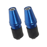 Maxbell 2xMotorcycle Handlebar Hand Grip Bar Ends Handlebar Plugs for Yamaha Blue