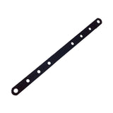 Maxbell 2pcs 12" Motorcycle Hanger Strap Universal Exhaust Muffler Drilled Bracket