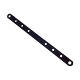 Maxbell 2pcs 12" Motorcycle Hanger Strap Universal Exhaust Muffler Drilled Bracket