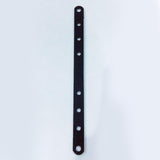 Maxbell 2pcs 12" Motorcycle Hanger Strap Universal Exhaust Muffler Drilled Bracket