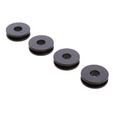 Detachable Windshield Replacement Bushing Grommets for Harley Road King Softail - Black