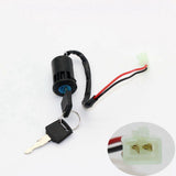 Maxbell 2pcs 2 Wire Ignition Switch Key For POCKET DIRT BIKE ATV SCOOTER U KS51