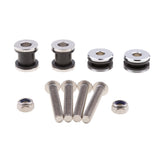 Backrest Back Rest Detachable Docking Hardware Bolt Kit For Harley 2004-2016