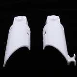 White Motorcycle Fork Guard Forks Cover Set for Honda CRF50 CRF 50 Plastic