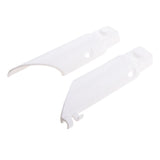 White Motorcycle Fork Guard Forks Cover Set for Honda CRF50 CRF 50 Plastic