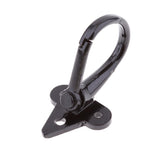 Maxbell 2xMotorcycle Aluminum Alloy Holder Carry Helmet Bag Bottle Hanger Hook Black