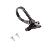 Maxbell 3xMotorcycle Aluminum Alloy Holder Carry Helmet Bag Bottle Hanger Hook Black