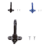Maxbell 3xMotorcycle Aluminum Alloy Holder Carry Helmet Bag Bottle Hanger Hook Black