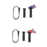 Maxbell Motorcycle Twist Throttle Grip & Cable For 125cc 140cc 150cc Pit Dirt Bike