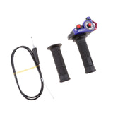 Maxbell Motorcycle Twist Throttle Grip & Cable For 125cc 140cc 150cc Pit Dirt Bike