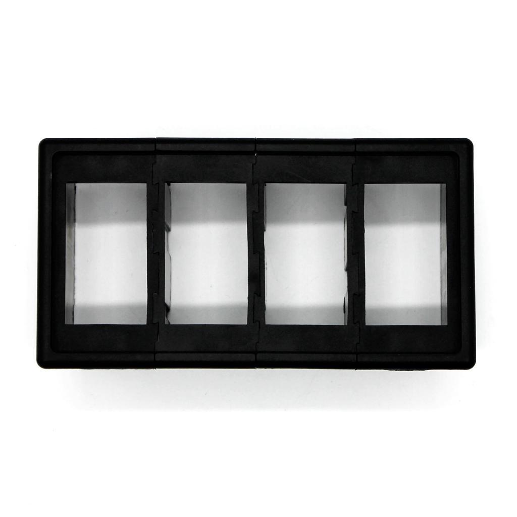 Maxbell Maxbell 4 PCS Rocker Switch Clip Panel Assembly Patrol Holders Housing Fits ARB Carling Style