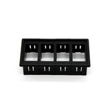 Maxbell 4 PCS Rocker Switch Clip Panel Assembly Patrol Holders Housing Fits ARB Carling Style - Aladdin Shoppers