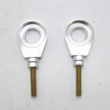 Maxbell 4x15mm Chain Adjuster Tensioner for Pit Dirt Bike CRF50 SSR Thumpstar Silver