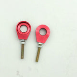Maxbell 2x15mm Chain Adjuster Tensioner for Pit Dirt Bike CRF50 SSR Thumpstar Red