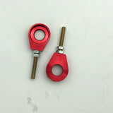 Maxbell 4x15mm Chain Adjuster Tensioner for Pit Dirt Bike CRF50 SSR Thumpstar Red
