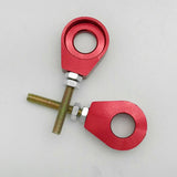 Maxbell 4x15mm Chain Adjuster Tensioner for Pit Dirt Bike CRF50 SSR Thumpstar Red