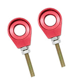 Maxbell 4x15mm Chain Adjuster Tensioner for Pit Dirt Bike CRF50 SSR Thumpstar Red