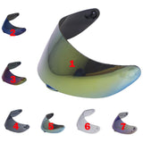 Maxbell Full Face Motorcycle Helmet Visor for AGV K3 K4 Helmets Lens Shield 3 - Aladdin Shoppers