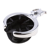 Maxbell 2x Chrome Universal Motorcycle Handlebar Cup Holder Metal Drink For Harley