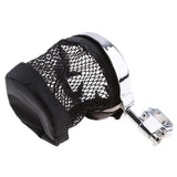 Maxbell 2x Chrome Universal Motorcycle Handlebar Cup Holder Metal Drink For Harley